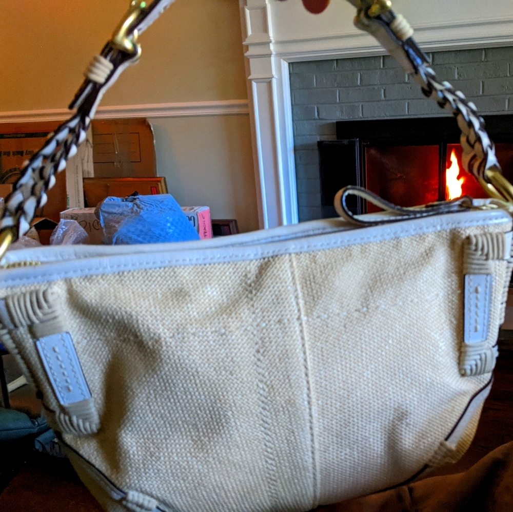 Beautiful, barely used, small Coach bag